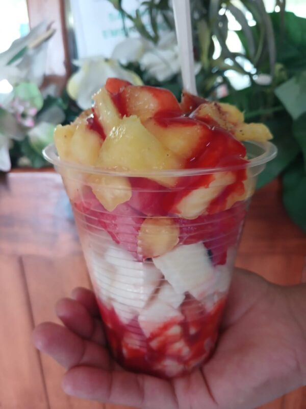 Vaso de fruta (completo) EXTRA MEGA chamoy y fruta