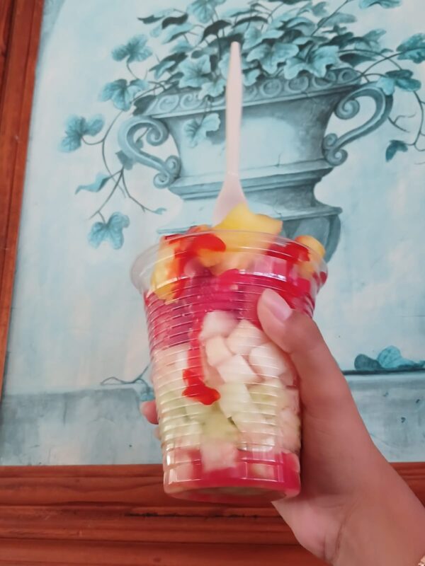 Vaso de fruta (completo) EXTRA jícama con chamoy