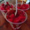 Vaso de fruta (sandía, piña, pepino y jícama) con EXTRA chamoy